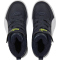 PUMA Rebound Joy PS Kinder Fell-Sneaker mit Klettverschluss parisian night/puma white/light lime 32