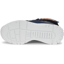 PUMA Nieve Boot Winterized AC PS Winterstiefel gefüttert Kinder peacoat/vibrant orange 35