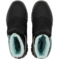 PUMA Nieve Boot Winterized AC PS Winterstiefel gef&uuml;ttert Kinder PUMA black/PUMA black 35