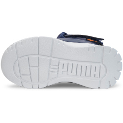 PUMA Nieve Boot Winterized AC Baby Boots Winterstiefel gef&uuml;ttert peacoat/vibrant orange 24