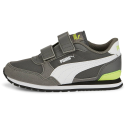 PUMA ST Runner v3 Nl V PS Sneaker Kinder castlerock/puma white/light lime 31