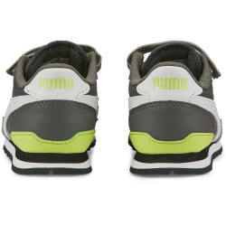 PUMA ST Runner v3 Nl V PS Sneaker Kinder castlerock/puma white/light lime 31