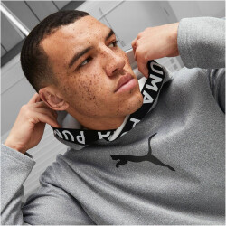 PUMA PWR Fleece Trainings-Hoodie Herren medium gray heather 3XL