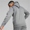 PUMA PWR Fleece Trainings-Hoodie Herren medium gray heather 3XL