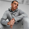 PUMA PWR Fleece Trainings-Hoodie Herren medium gray heather 3XL