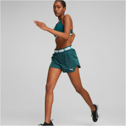 PUMA Train PUMA Strong 3" Trainingsshorts Damen varsity green XL