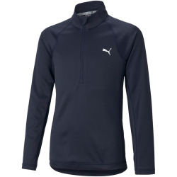 PUMA Golf 1/4-Zip Mädchen navy blazer 152