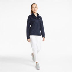 PUMA Golf 1/4-Zip Mädchen navy blazer 152
