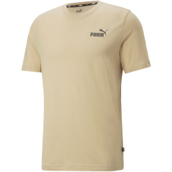 PUMA Essentials Small Logo T-Shirt Herren light sand XL