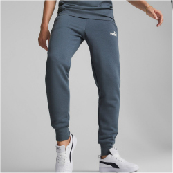 PUMA Essentials Logo Fleece-Jogginghose Herren evening sky M