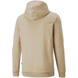 PUMA Ess+ Metallic 2 Col Big Logo Fleece-Hoodie Herren light sand 3XL