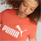 PUMA Essentials Logo T-Shirt Damen salmon S