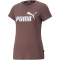 PUMA Essentials Logo T-Shirt Damen dusty plum S