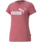 PUMA Essentials Logo T-Shirt Damen dusty orchid S