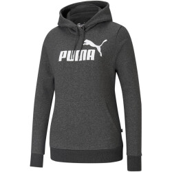 PUMA Essentials Logo Hoodie Damen 07 - dark gray heather M