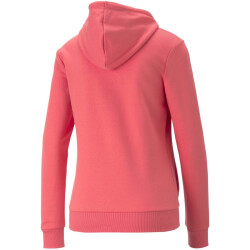 PUMA Essentials Logo Fleece Hoodie Damen salmon S