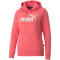 PUMA Essentials Logo Fleece Hoodie Damen salmon S