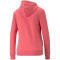 PUMA Essentials Logo Fleece Hoodie Damen salmon S