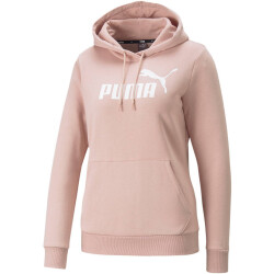 PUMA Essentials Logo Fleece Hoodie Damen rose quartz M