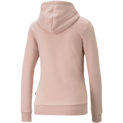 PUMA Essentials Logo Fleece Hoodie Damen rose quartz M