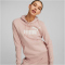 PUMA Essentials Logo Fleece Hoodie Damen rose quartz M