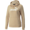 PUMA Essentials Logo Fleece Hoodie Damen light sand M