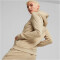 PUMA Essentials Logo Fleece Hoodie Damen light sand L