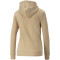 PUMA Essentials Logo Fleece Hoodie Damen light sand L
