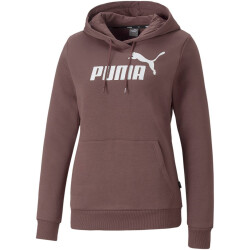 PUMA Essentials Logo Fleece Hoodie Damen dusty plum S