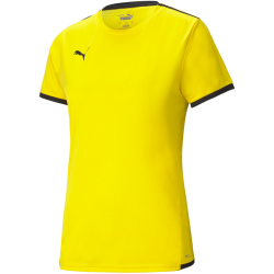 PUMA teamLIGA Trikot Damen 07 - cyber yellow/puma black XS