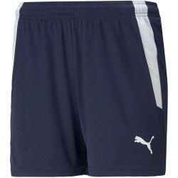 PUMA teamLIGA Trainingsshorts Damen peacoat/puma white L