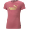 PUMA Ess+ Metallic Logo T-Shirt M&auml;dchen dusty orchid 152