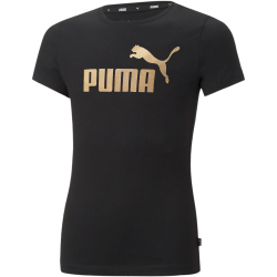 PUMA Ess+ Metallic Logo T-Shirt Mädchen PUMA...