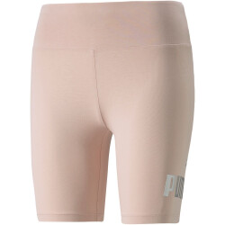 PUMA Ess+ Metallic Shorts Leggings Damen rose quartz M