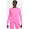 NIKE Dri-FIT Crew langarm Lauf-Oberteil Damen