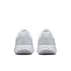 NIKE Revolution 6 Next Nature Road Laufschuhe Damen white/metallic silver-pure platinum 35.5