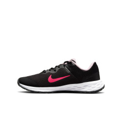 NIKE Revolution 6 Laufschuhe Kinder black/hyper pink-pink foam 38.5