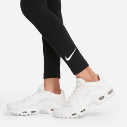 NIKE Sportswear Favorites Swoosh Leggings Mädchen black/white XS (122-128 cm)
