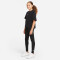 NIKE Sportswear Favorites Swoosh Leggings Mädchen black/white XS (122-128 cm)