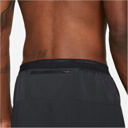 NIKE Dri-FIT Stride 5" Brief-Lined Laufshorts Herren black/black/reflective silv S
