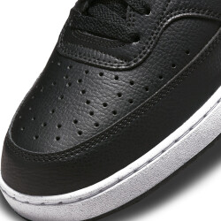 NIKE Court Vision Next Nature Mid-Top Sneaker Herren black/white-black 38.5