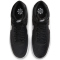 NIKE Court Vision Mid-Top Sneaker Herren black/white-black 38.5