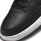 NIKE Court Vision Mid-Top Sneaker Herren black/white-black 38.5