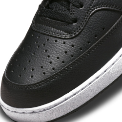 NIKE Court Vision Next Nature Mid-Top Sneaker Herren black/white-black 45