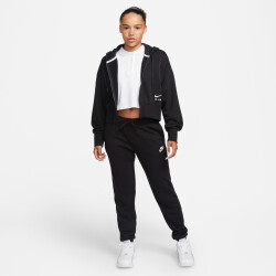 NIKE Sportswear Club Fleece Jogginghose Damen 010 - black/white XS