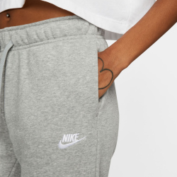 NIKE Sportswear Club Fleece Jogginghose Damen 063 - dk grey heather/white XS