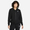 NIKE Sportswear Club Fleece Sweatjacke Damen black/white XS