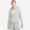NIKE Sportswear Club Fleece Hoodie Damen dk grey heather/white XXL