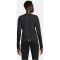 NIKE Dri-FIT Crew langarm Lauf-Oberteil Damen 010 - black/reflective silv XL