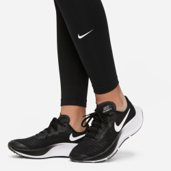 NIKE Dri-FIT Leggings M&auml;dchen black/white M (137-146 cm)